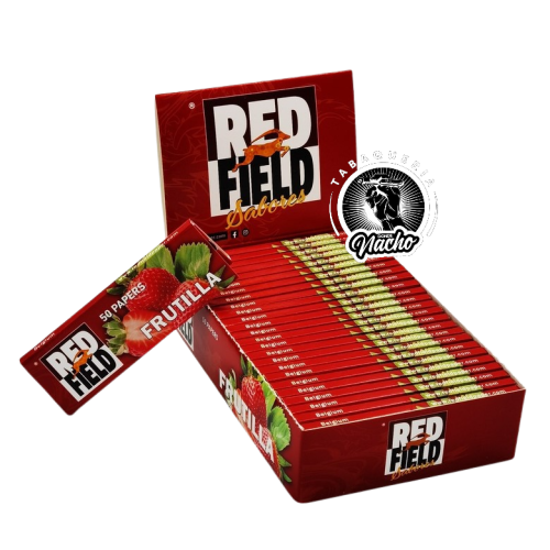Caja Papel Red Field Sabores Frutilla2 logo removebg