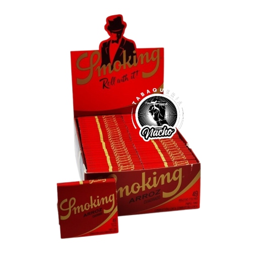 Caja Papel Smoking Arroz Rojo removebg logo