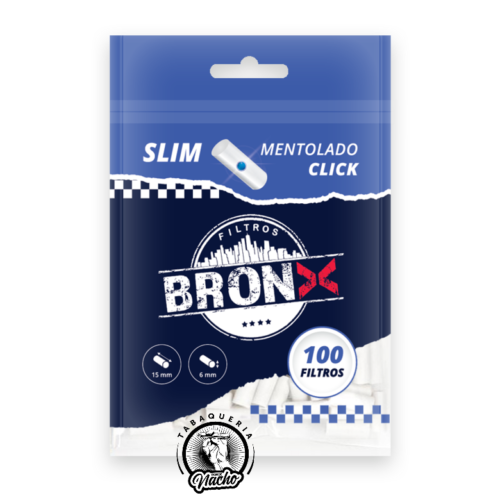 Filtro Bronx Slim Mentolado Click